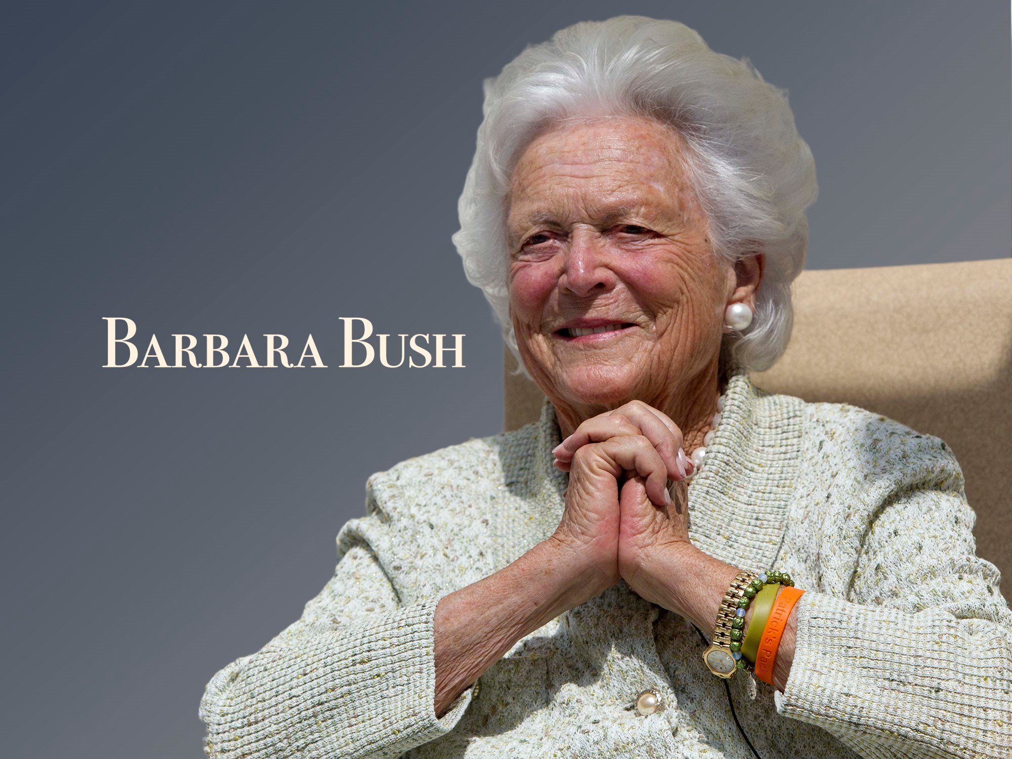 HOUSTON (AP) - Former first lady Barbara Bush has died. 