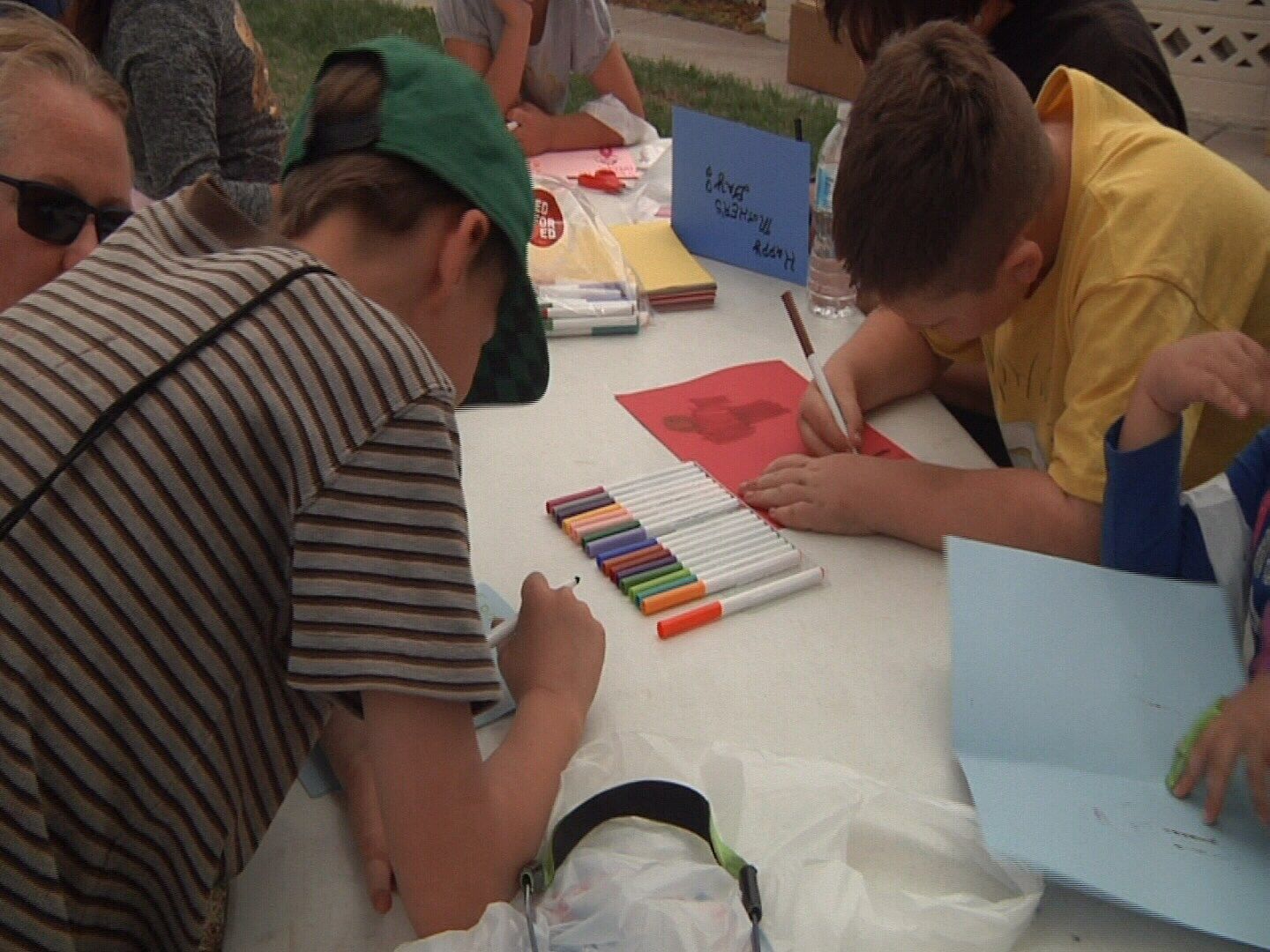 D60 students at Mineral Palace Park