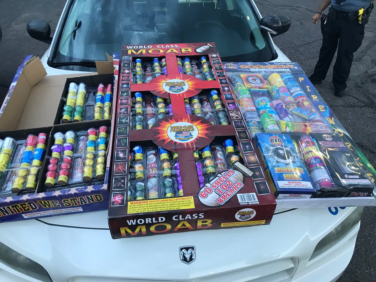 Police respond to hundreds of illegal fireworks calls around southern