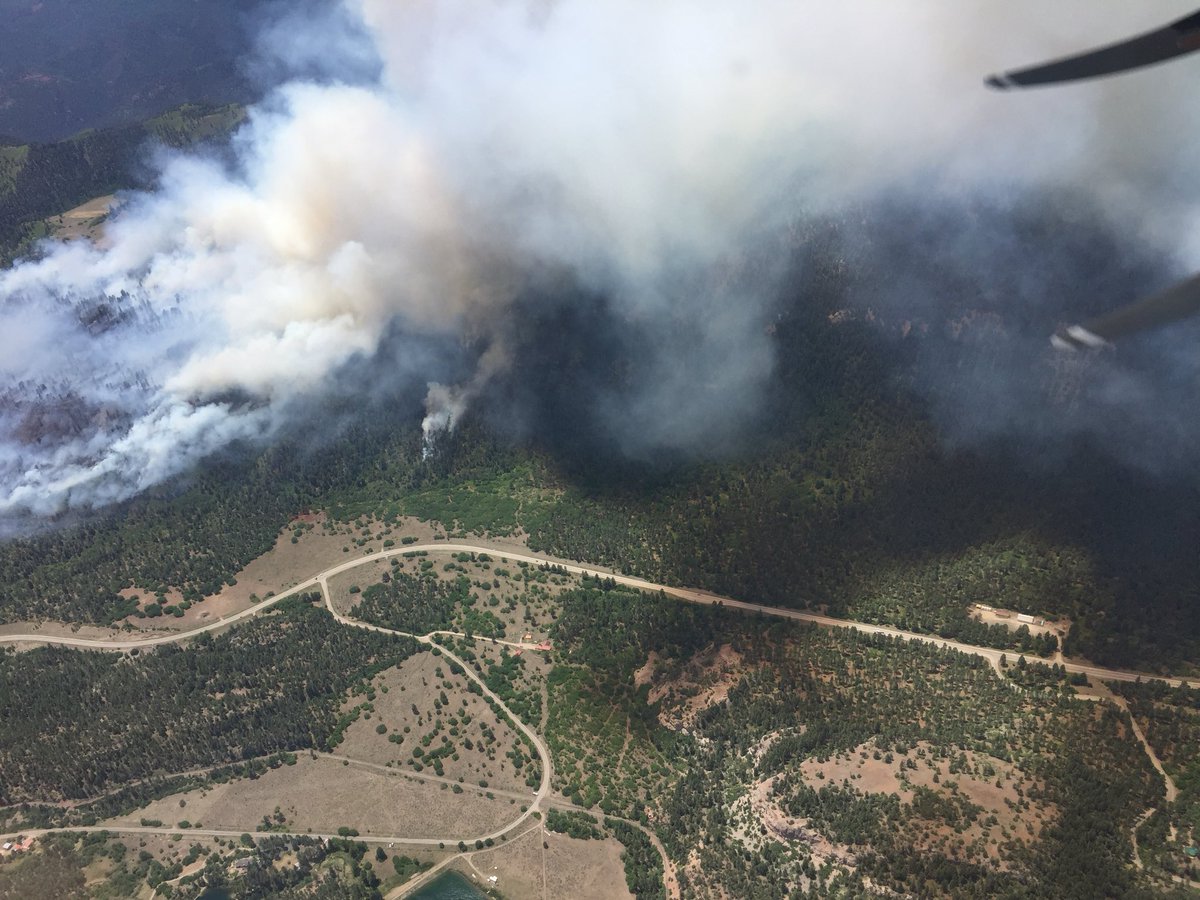 Firefighters report progress on wildfire near Durango